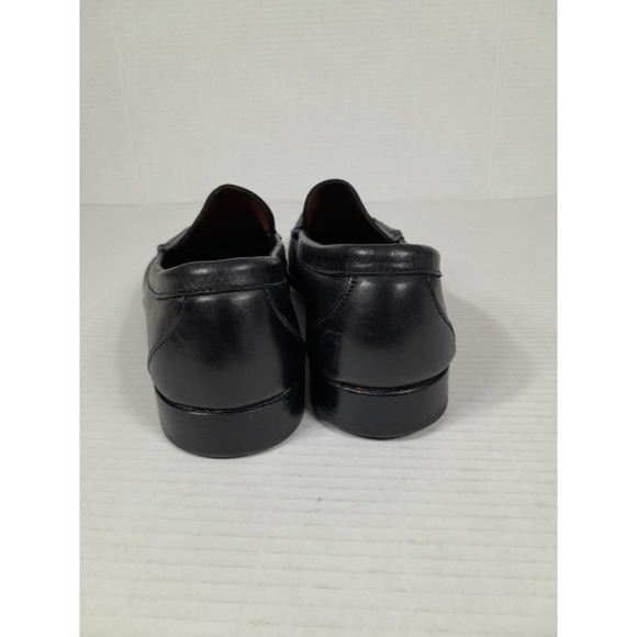 Allen Edmonds Pomona Black Calfskin leather tassle loafer Shoe 10 D USA MADE - Picture 5 of 15
